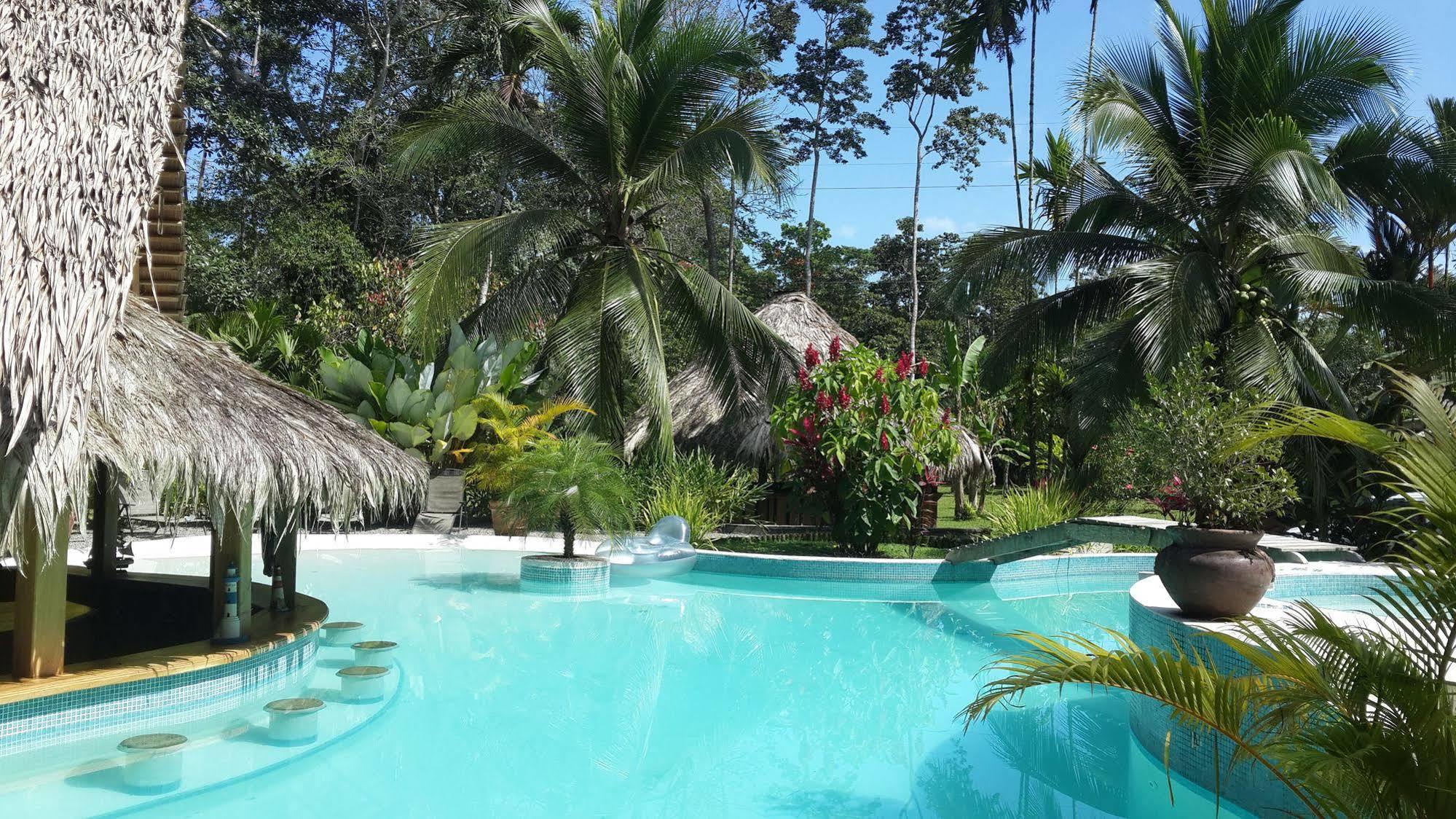 3 Bamboo Eco Lodge Cahuita Buitenkant foto