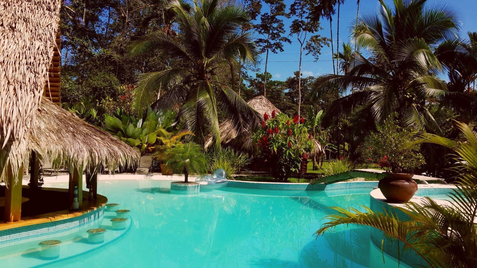 3 Bamboo Eco Lodge Cahuita Buitenkant foto